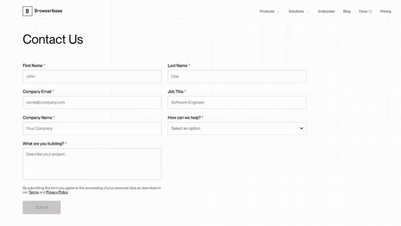 Demo preview