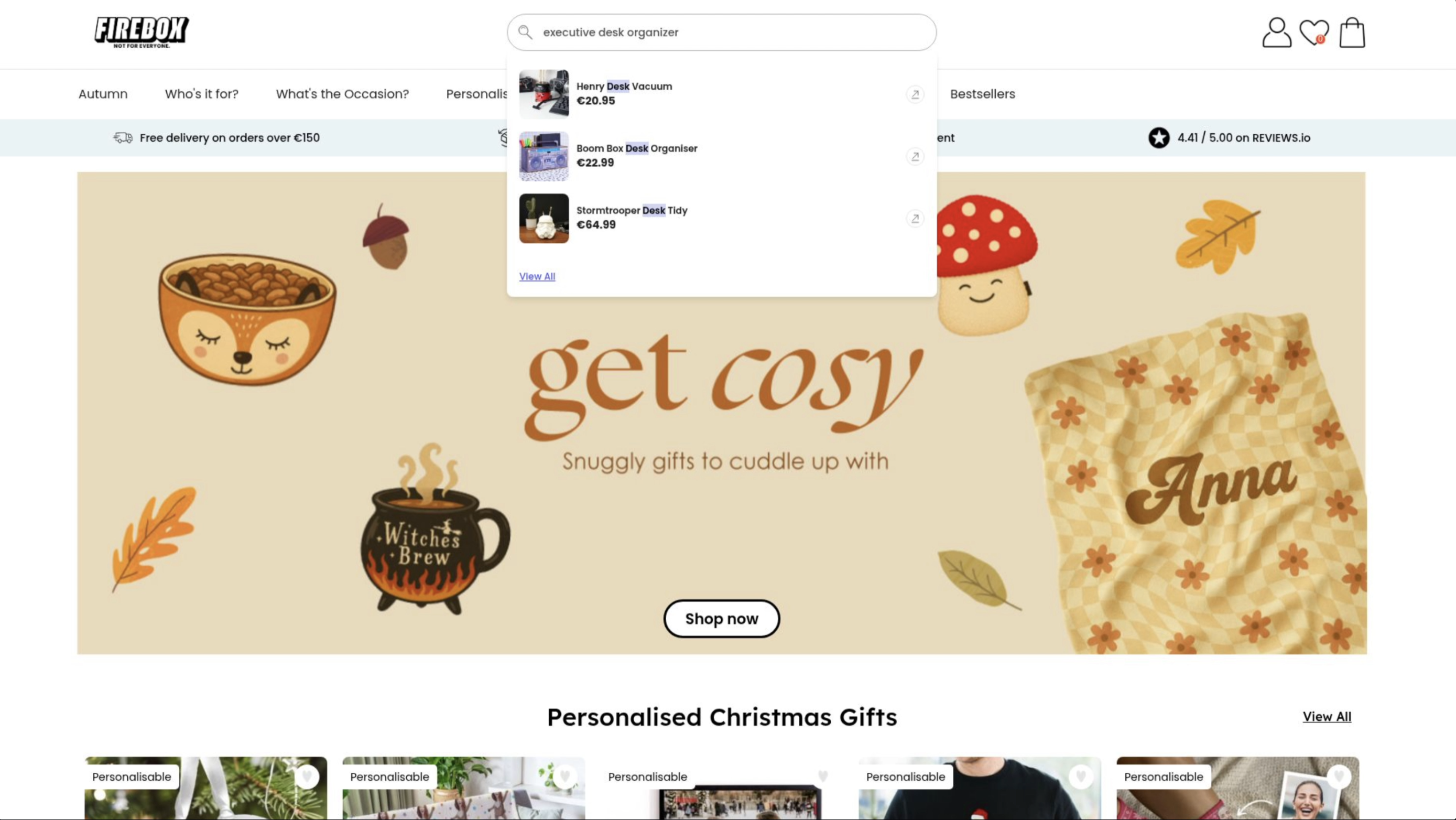 Thoughtful gift finder
